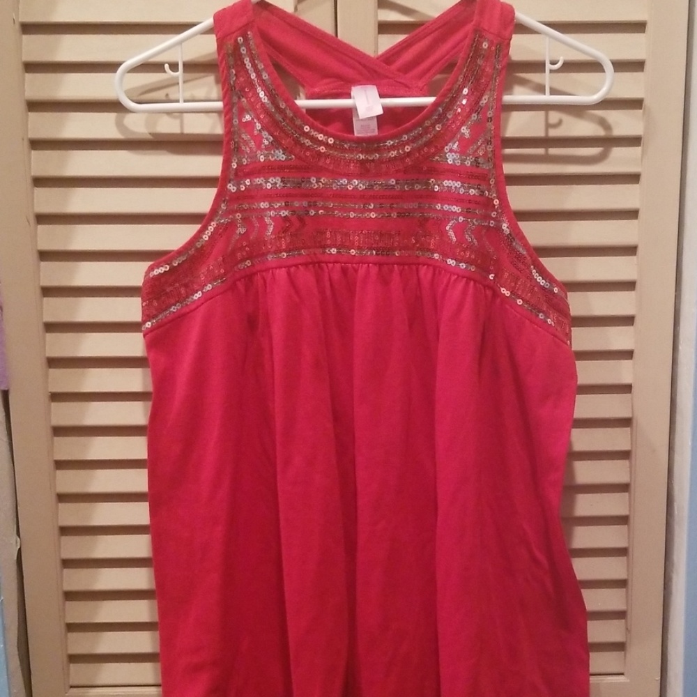 No boundaries red tank top